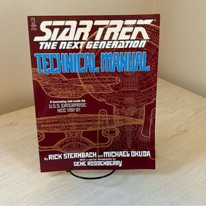 Star Trek The Next Generation Technical Manual Michael Okuda Rick Sternbach 1991